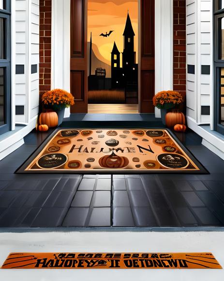 latest halloween doormat